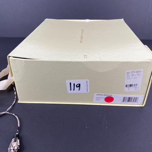 Sophia Webster Lacey Sketch Camo Strappy Heels Size 39M - Picture 11 of 12